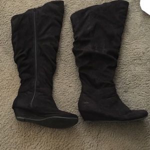 Tall Faux Suede boots